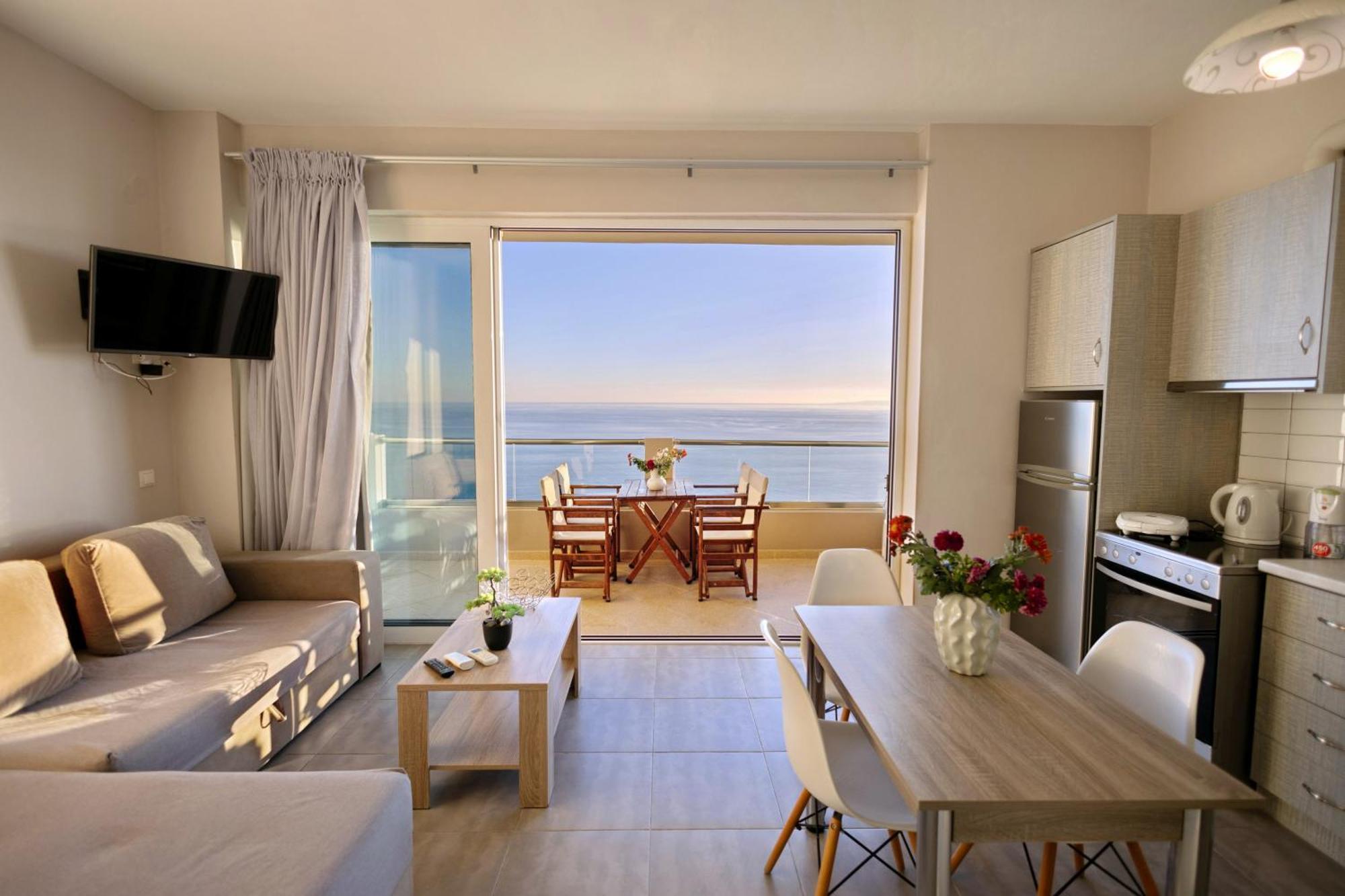 Akrotiri Panorama- Luxury Rental Apartments With Sea View Rodakino Exterior photo